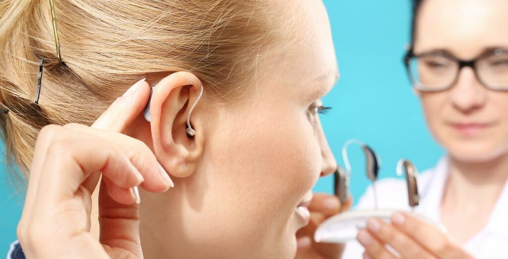 Aparelhos auditivos modernos